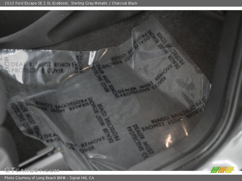 Sterling Gray Metallic / Charcoal Black 2013 Ford Escape SE 2.0L EcoBoost