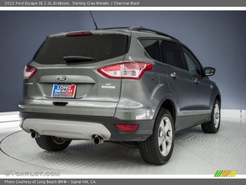 Sterling Gray Metallic / Charcoal Black 2013 Ford Escape SE 2.0L EcoBoost