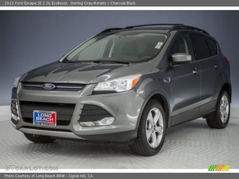 Sterling Gray Metallic / Charcoal Black 2013 Ford Escape SE 2.0L EcoBoost