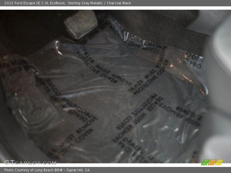 Sterling Gray Metallic / Charcoal Black 2013 Ford Escape SE 2.0L EcoBoost