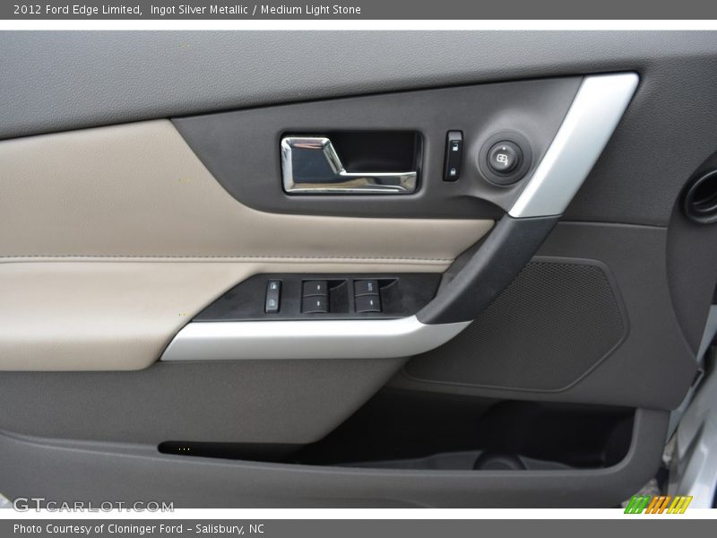 Ingot Silver Metallic / Medium Light Stone 2012 Ford Edge Limited