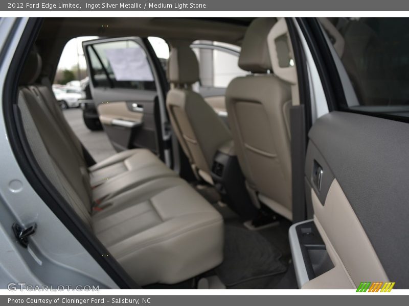 Ingot Silver Metallic / Medium Light Stone 2012 Ford Edge Limited