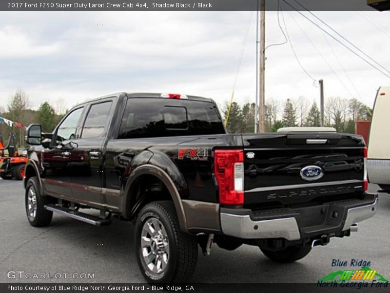 Shadow Black / Black 2017 Ford F250 Super Duty Lariat Crew Cab 4x4