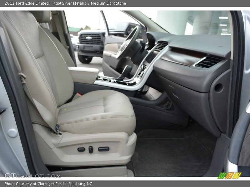 Ingot Silver Metallic / Medium Light Stone 2012 Ford Edge Limited