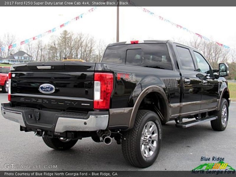 Shadow Black / Black 2017 Ford F250 Super Duty Lariat Crew Cab 4x4
