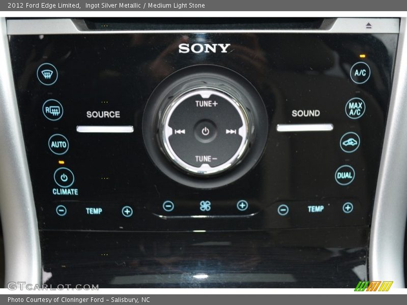 Ingot Silver Metallic / Medium Light Stone 2012 Ford Edge Limited
