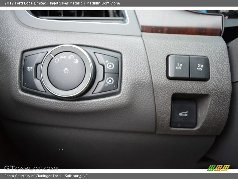 Ingot Silver Metallic / Medium Light Stone 2012 Ford Edge Limited