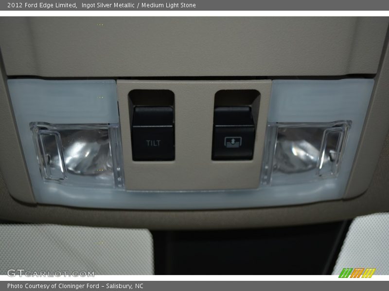Ingot Silver Metallic / Medium Light Stone 2012 Ford Edge Limited