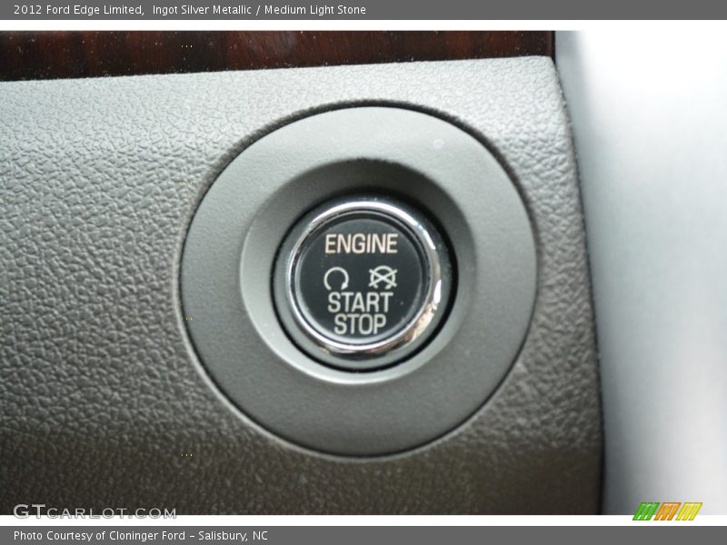 Ingot Silver Metallic / Medium Light Stone 2012 Ford Edge Limited