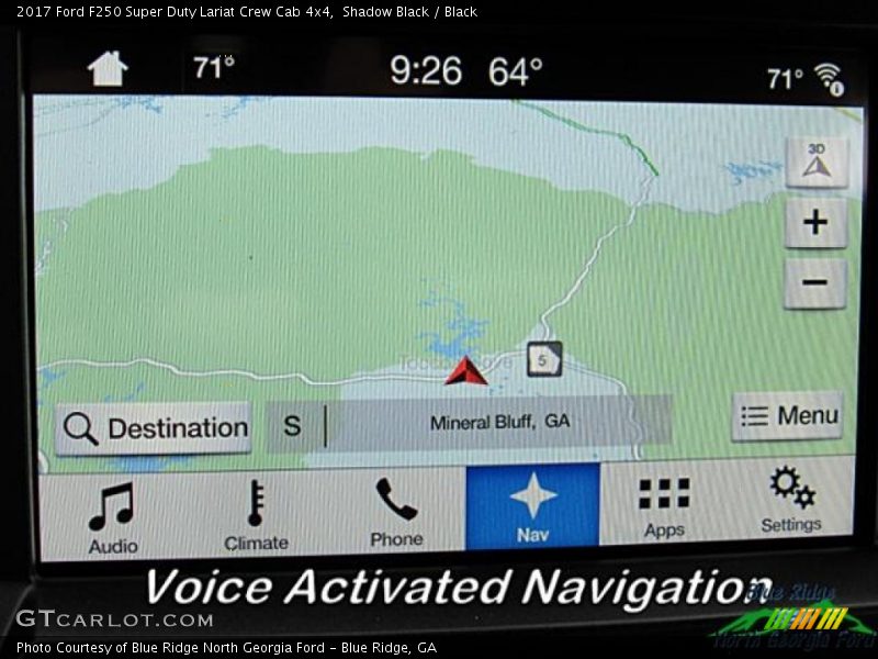 Shadow Black / Black 2017 Ford F250 Super Duty Lariat Crew Cab 4x4