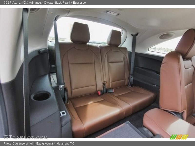 Crystal Black Pearl / Espresso 2017 Acura MDX Advance