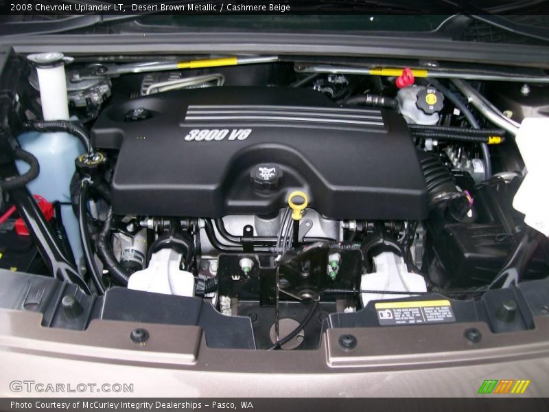 Desert Brown Metallic / Cashmere Beige 2008 Chevrolet Uplander LT