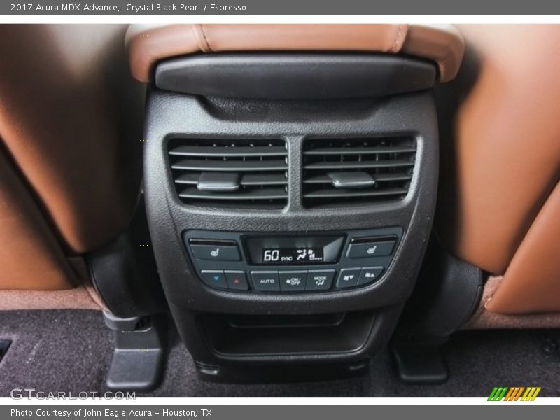 Crystal Black Pearl / Espresso 2017 Acura MDX Advance