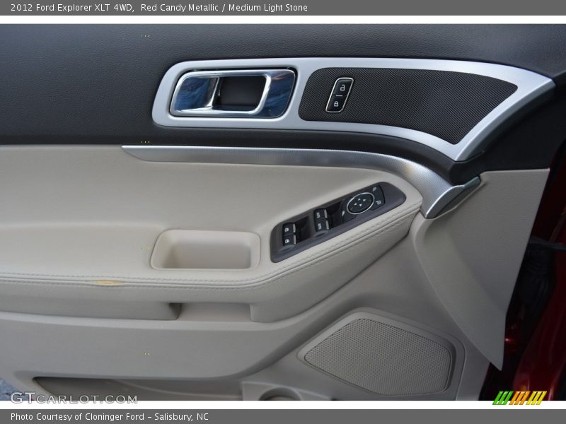 Red Candy Metallic / Medium Light Stone 2012 Ford Explorer XLT 4WD