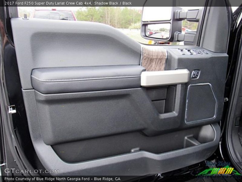 Shadow Black / Black 2017 Ford F250 Super Duty Lariat Crew Cab 4x4