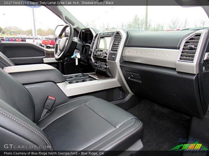 Shadow Black / Black 2017 Ford F250 Super Duty Lariat Crew Cab 4x4