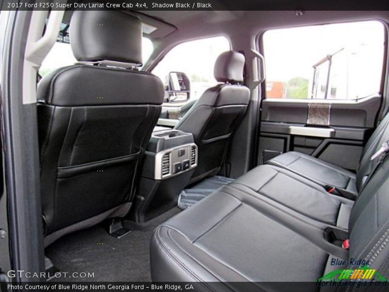 Shadow Black / Black 2017 Ford F250 Super Duty Lariat Crew Cab 4x4