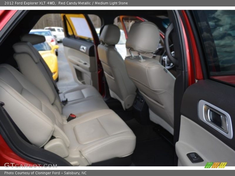 Red Candy Metallic / Medium Light Stone 2012 Ford Explorer XLT 4WD