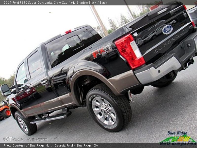 Shadow Black / Black 2017 Ford F250 Super Duty Lariat Crew Cab 4x4