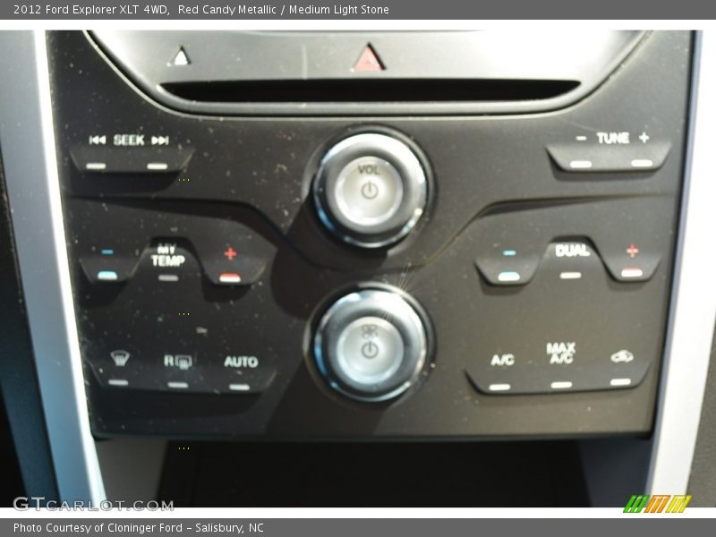 Red Candy Metallic / Medium Light Stone 2012 Ford Explorer XLT 4WD