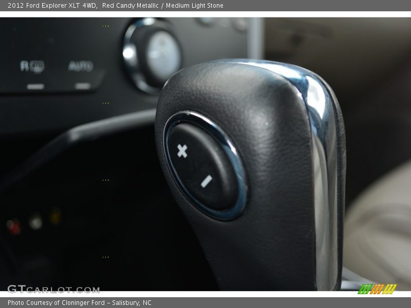 Red Candy Metallic / Medium Light Stone 2012 Ford Explorer XLT 4WD