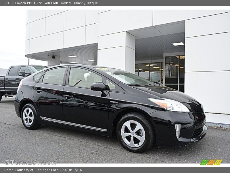 Front 3/4 View of 2012 Prius 3rd Gen Four Hybrid