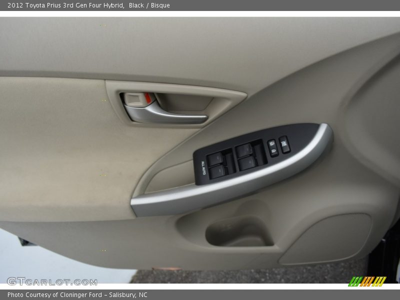 Black / Bisque 2012 Toyota Prius 3rd Gen Four Hybrid