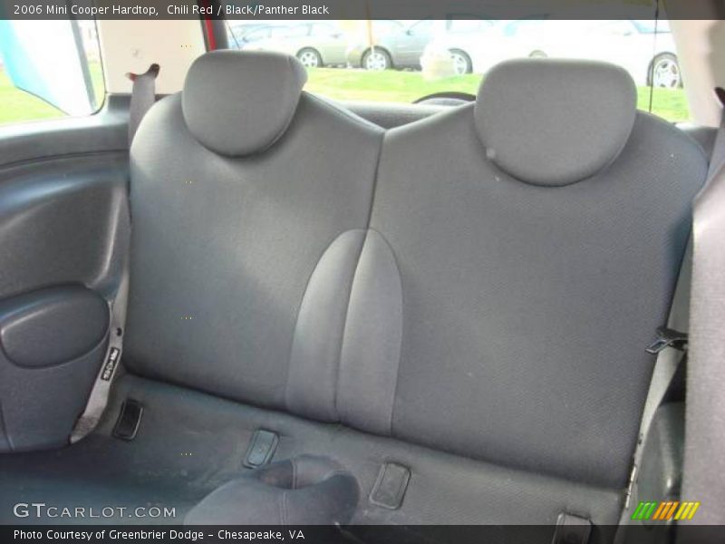 Chili Red / Black/Panther Black 2006 Mini Cooper Hardtop
