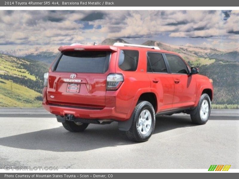Barcelona Red Metallic / Black 2014 Toyota 4Runner SR5 4x4