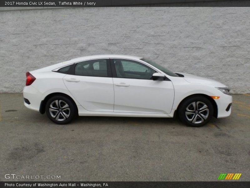 Taffeta White / Ivory 2017 Honda Civic LX Sedan