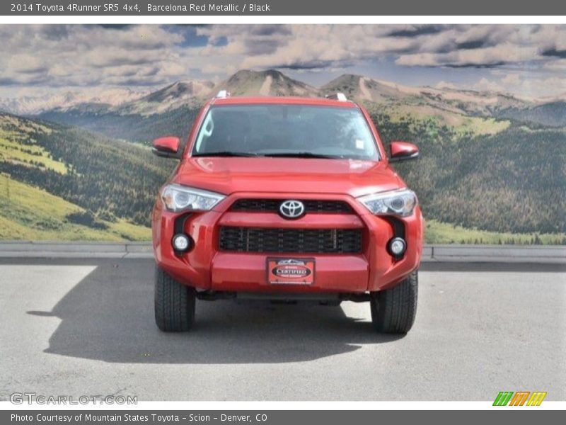 Barcelona Red Metallic / Black 2014 Toyota 4Runner SR5 4x4