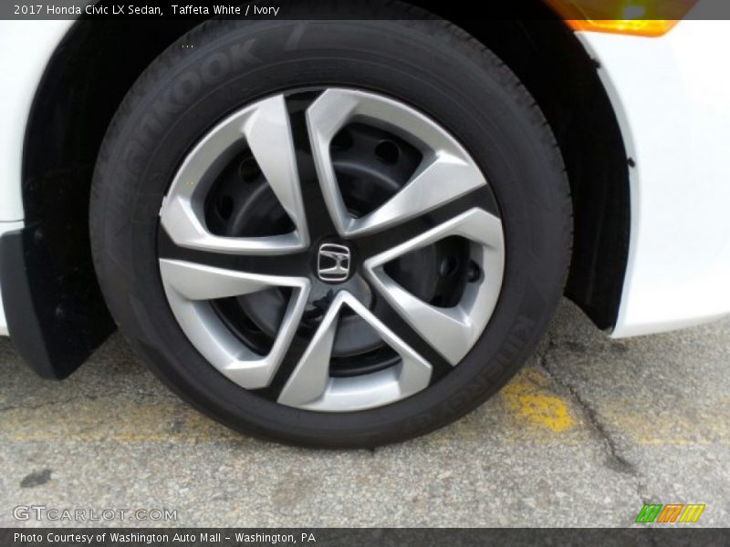 Taffeta White / Ivory 2017 Honda Civic LX Sedan