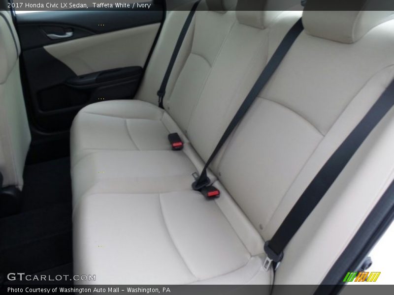 Taffeta White / Ivory 2017 Honda Civic LX Sedan