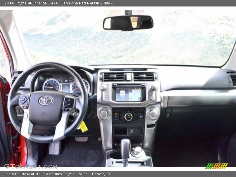 Barcelona Red Metallic / Black 2014 Toyota 4Runner SR5 4x4