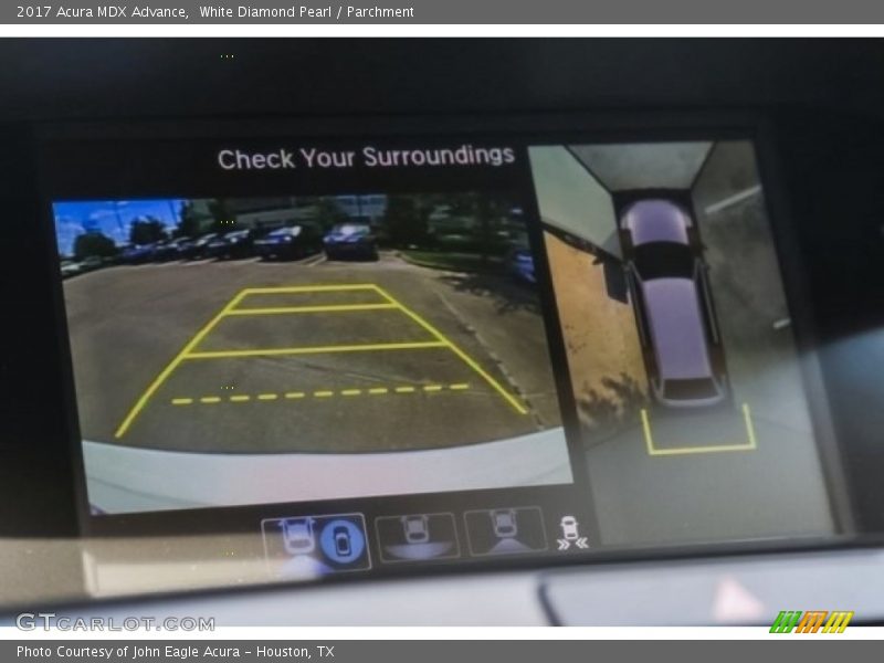 White Diamond Pearl / Parchment 2017 Acura MDX Advance