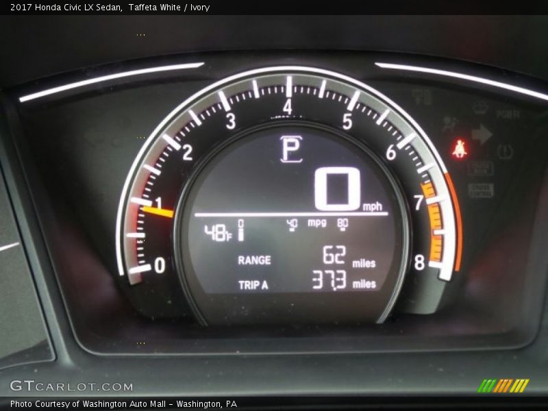 Taffeta White / Ivory 2017 Honda Civic LX Sedan