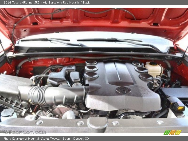 Barcelona Red Metallic / Black 2014 Toyota 4Runner SR5 4x4