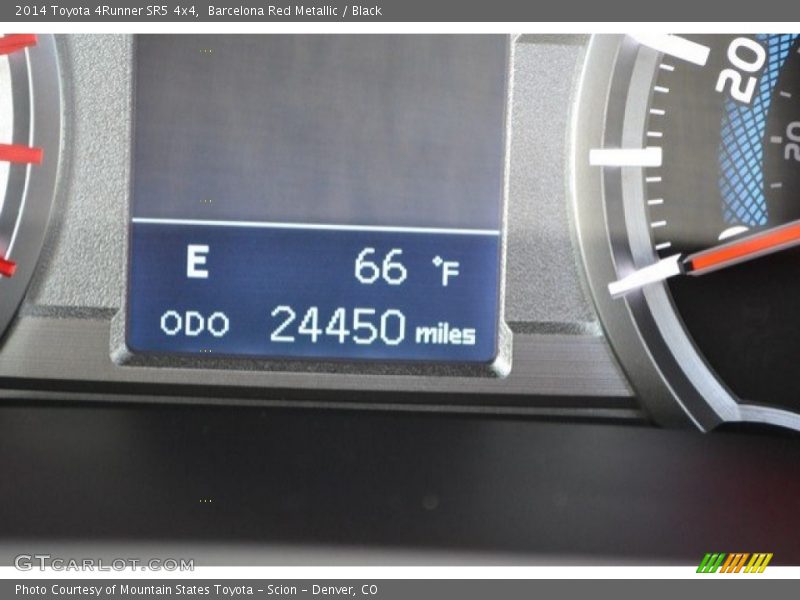 Barcelona Red Metallic / Black 2014 Toyota 4Runner SR5 4x4