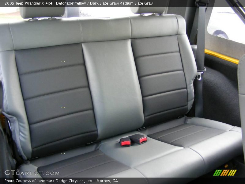 Detonator Yellow / Dark Slate Gray/Medium Slate Gray 2009 Jeep Wrangler X 4x4