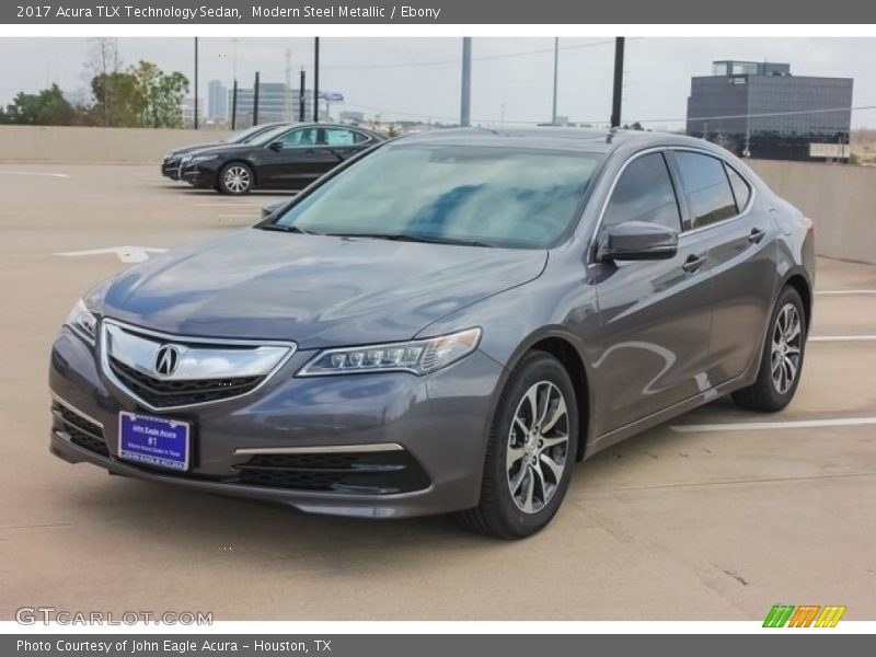 Modern Steel Metallic / Ebony 2017 Acura TLX Technology Sedan