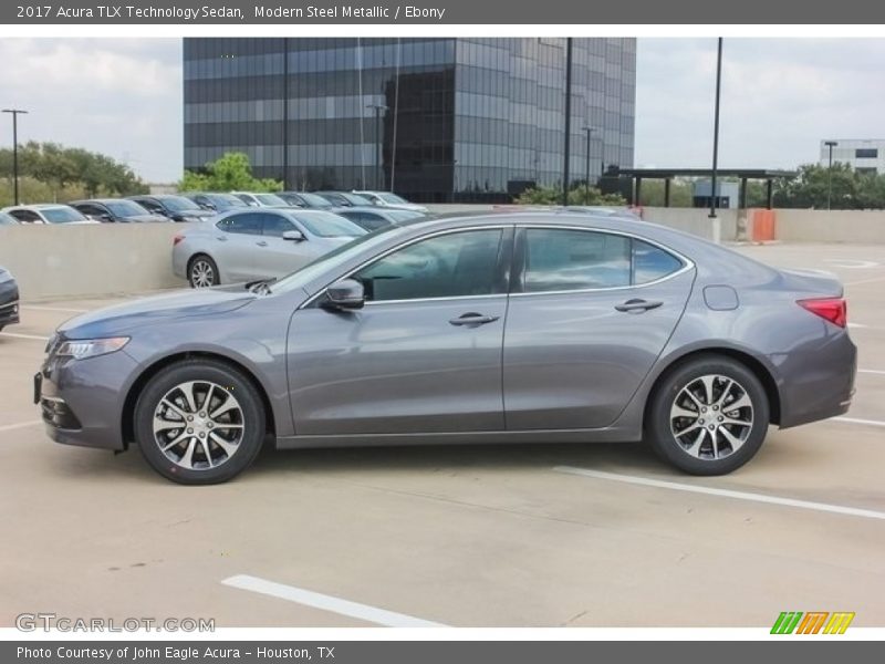 Modern Steel Metallic / Ebony 2017 Acura TLX Technology Sedan