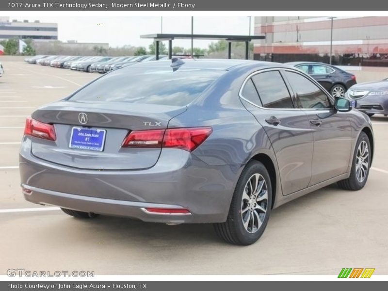 Modern Steel Metallic / Ebony 2017 Acura TLX Technology Sedan