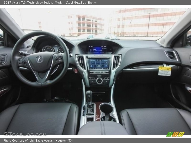 Modern Steel Metallic / Ebony 2017 Acura TLX Technology Sedan