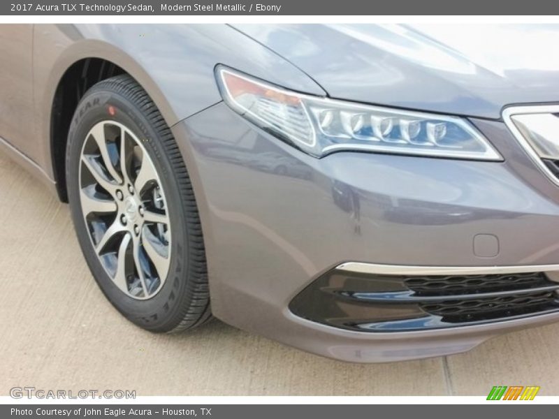 Modern Steel Metallic / Ebony 2017 Acura TLX Technology Sedan