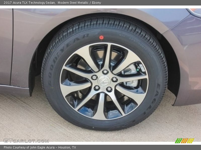 Modern Steel Metallic / Ebony 2017 Acura TLX Technology Sedan