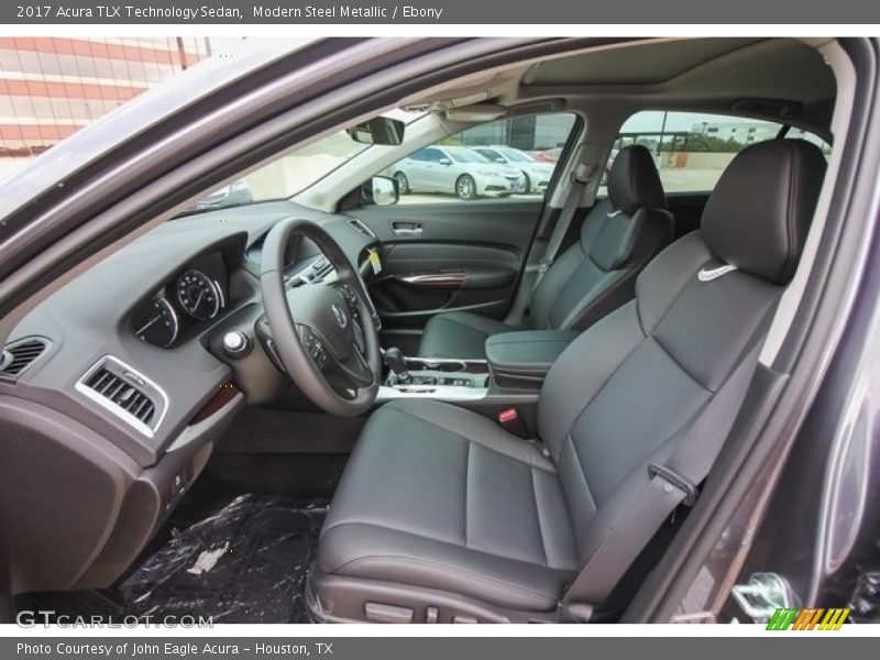 Modern Steel Metallic / Ebony 2017 Acura TLX Technology Sedan