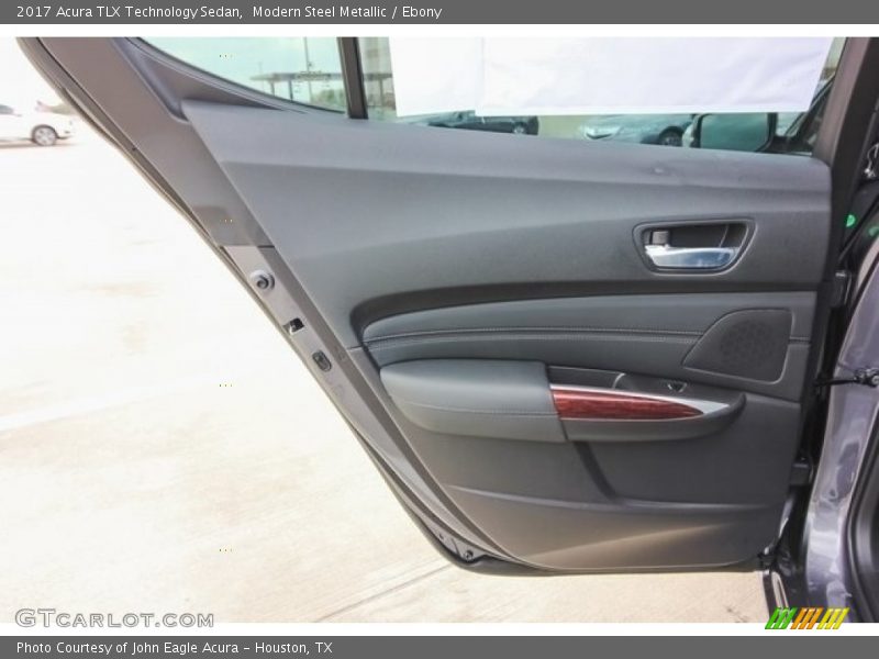 Modern Steel Metallic / Ebony 2017 Acura TLX Technology Sedan