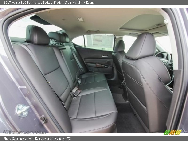 Modern Steel Metallic / Ebony 2017 Acura TLX Technology Sedan