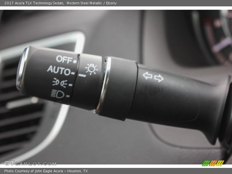 Modern Steel Metallic / Ebony 2017 Acura TLX Technology Sedan