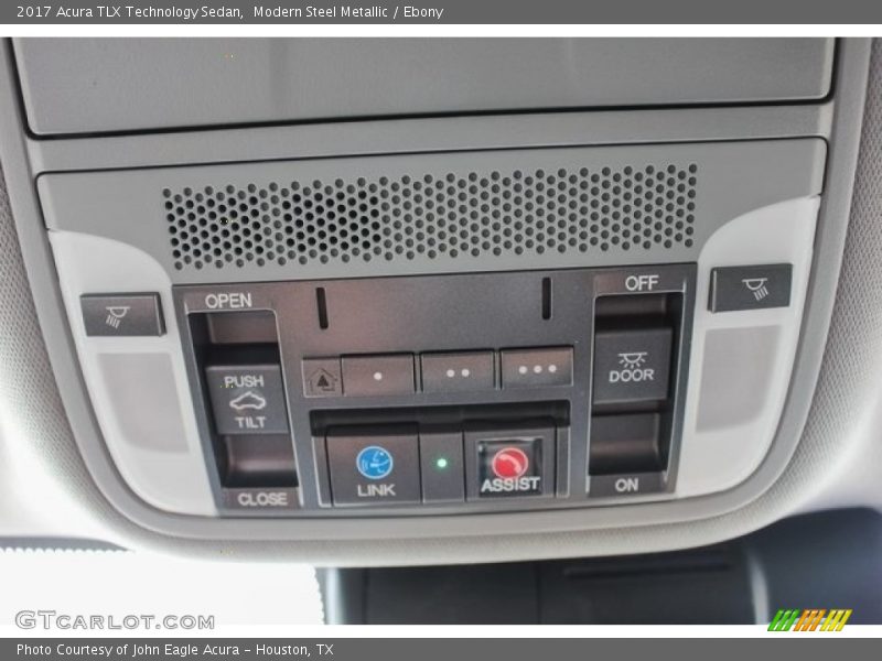 Modern Steel Metallic / Ebony 2017 Acura TLX Technology Sedan